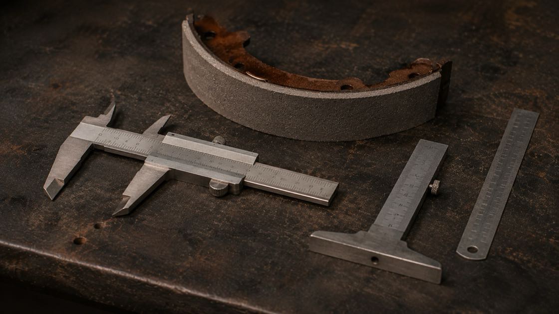 How to Measure Brake Shoe Thickness (Step by Step)